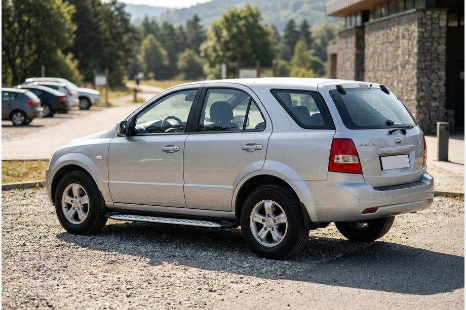 Kia Sorento I BL 2002–2009 Sidosteg Shining V1 (2 st, aluminium) Image