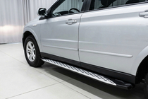 SsangYong Action 2005–2018 Sidosteg Shining V1 (2 st, aluminium) foto 1