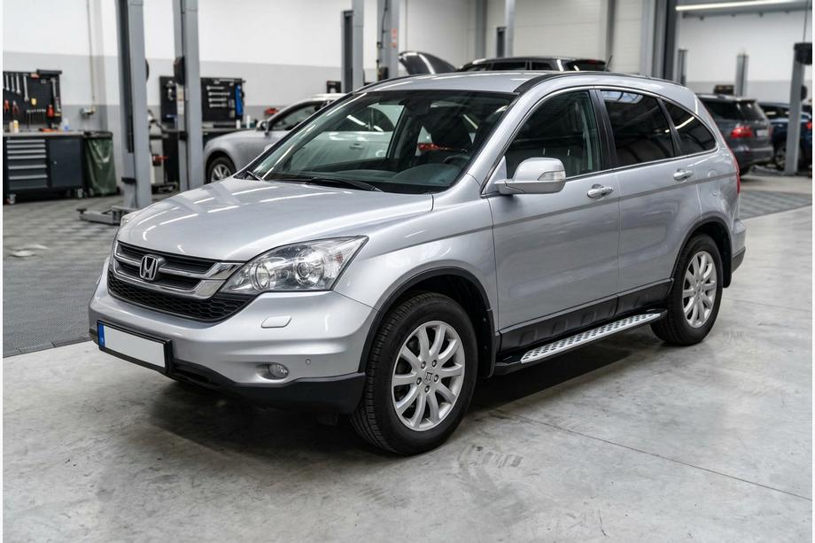 Honda CRV 2007–2011 Sidosteg Shining V1 (2 st, aluminium) Image