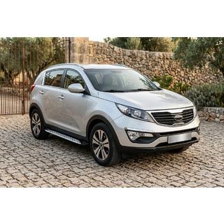 Sidosteg Shining V1 (2 st, aluminium) Kia Sportage 2010–2015 foto 1