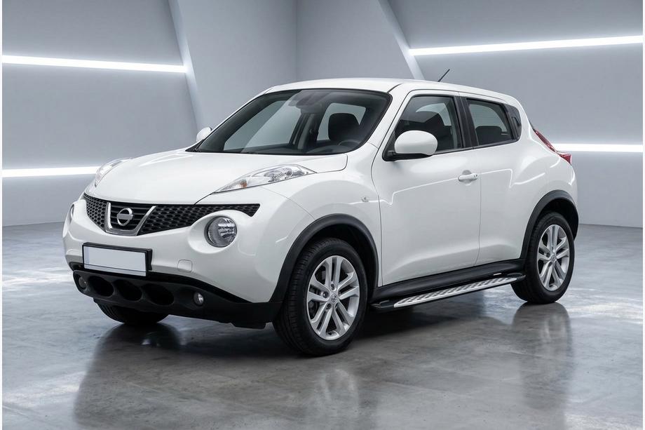 Nissan Juke 2010–2019 Sidosteg Shining V1 (2 st, aluminium) Image