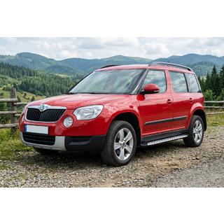 Sidosteg Shining V1 (2 st, aluminium) Skoda Yeti 2009–2017 foto 1