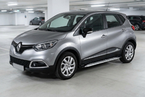 Renault Captur 2013–2019 Sidosteg Shining V1 (2 st, aluminium) foto 1