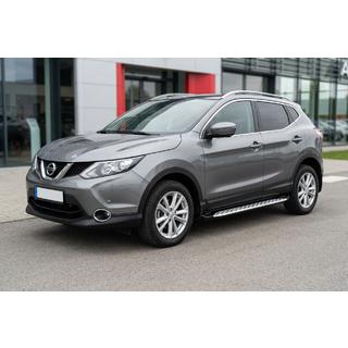 Sidosteg Shining V1 (2 st, aluminium) Nissan Qashqai 2014–2021 foto 1