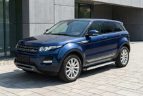 Range Rover Evoque 2012–2018 Sidosteg Shining V1 (2 st, aluminium) foto 1