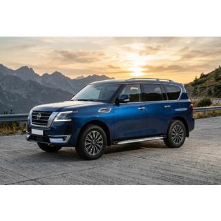 Sidosteg Shining V1 (2 st, aluminium) Nissan Patrol Y62 2010–2024 foto 1