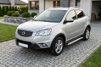 SsangYong Korando 2010–2019 Sidosteg Shining V1 (2 st, aluminium) foto 1