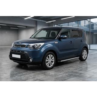 Sidosteg Shining V1 (2 st, aluminium) Kia Soul II 2013–2018 foto 1