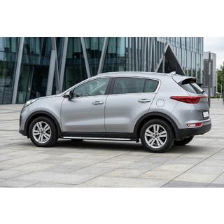 Sidosteg Shining V1 (2 st, aluminium) Kia Sportage 2015–2021 foto 1