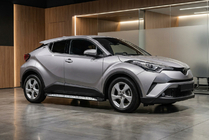 Toyota C-HR 2016–2023 Sidosteg Shining V1 (2 st, aluminium) foto 1