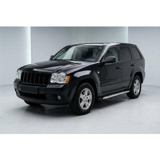 Sidosteg Shining V1 (2 st, aluminium) Jeep Grand Cherokee WK 2004–2010 foto 1