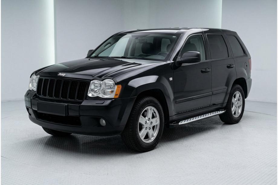 Jeep Grand Cherokee WK 2004–2010 Sidosteg Shining V1 (2 st, aluminium) Image