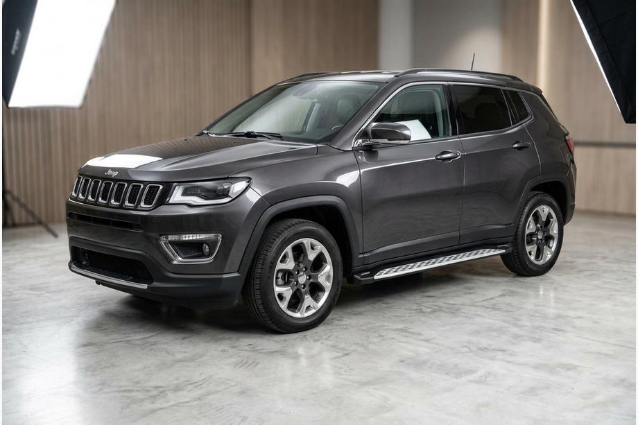 Jeep Compass 2016– Sidosteg Shining V1 (2 st, aluminium) Image