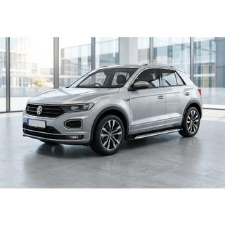 Sidosteg Shining V1 (2 st, aluminium) Volkswagen T-Roc 2017–2025 foto 1