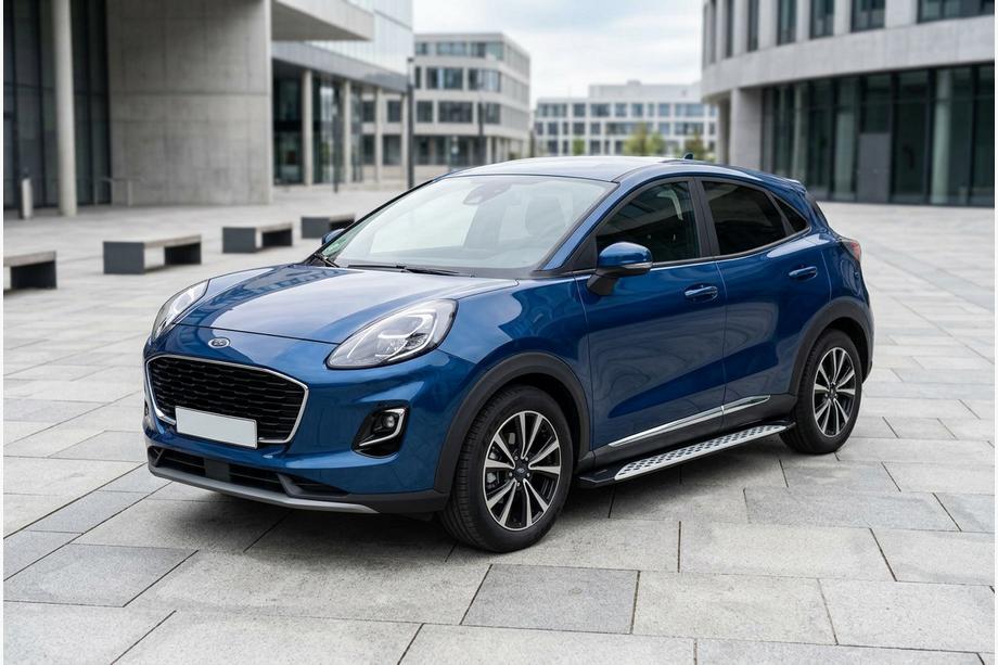 Ford Puma 2019– Sidosteg Shining V1 (2 st, aluminium) Image