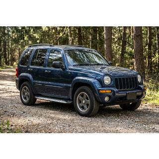 Sidosteg Shining V1 (2 st, aluminium) Jeep Cherokee/Liberty 2002–2007 foto 1