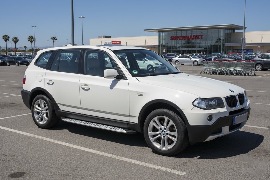 BMW X3 E83 2003–2010 Sidosteg Shining V1 (2 st, aluminium) Image