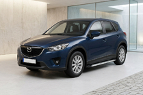 Mazda CX-5 2012–2017 Sidosteg Shining V1 (2 st, aluminium) foto 1