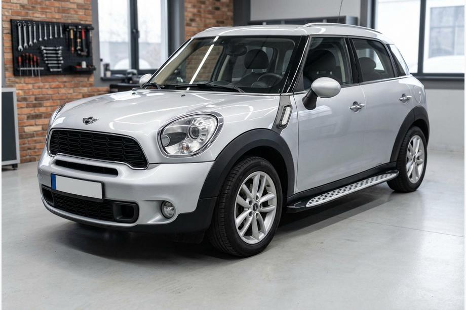 Mini Countryman R60 2010–2017 Sidosteg Shining V1 (2 st, aluminium) Image