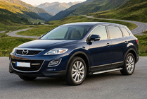 Mazda CX-9 2007–2016 Sidosteg Shining V1 (2 st, aluminium) foto 1