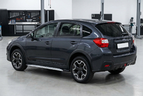 Subaru XV 2011–2017 Sidosteg Shining V1 (2 st, aluminium) foto 1