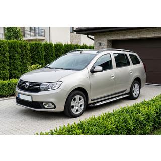 Sidosteg Shining V1 (2 st, aluminium) Renault Logan MCV 2013–2022 foto 1