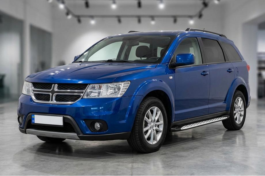 Dodge Journey 2008–2020 Sidosteg Shining V1 (2 st, aluminium) Image
