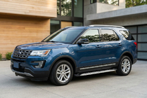 Ford Explorer 2011–2019 Sidosteg Shining V1 (2 st, aluminium) foto 2