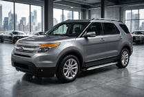 Ford Explorer 2011–2019 Sidosteg Shining V1 (2 st, aluminium) foto 1