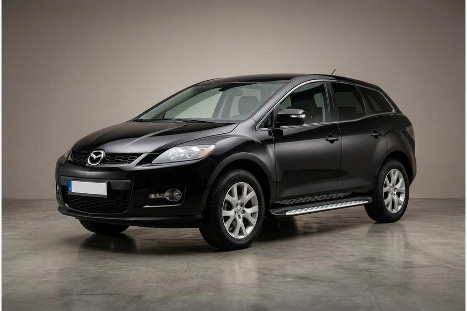 Mazda CX-7 2006–2012 Sidosteg Shining V1 (2 st, aluminium) Image