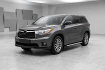 Toyota Highlander 2013–2019 Sidosteg Shining V1 (2 st, aluminium) foto 1