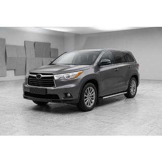 Sidosteg Shining V1 (2 st, aluminium) Toyota Highlander 2013–2019 foto 1