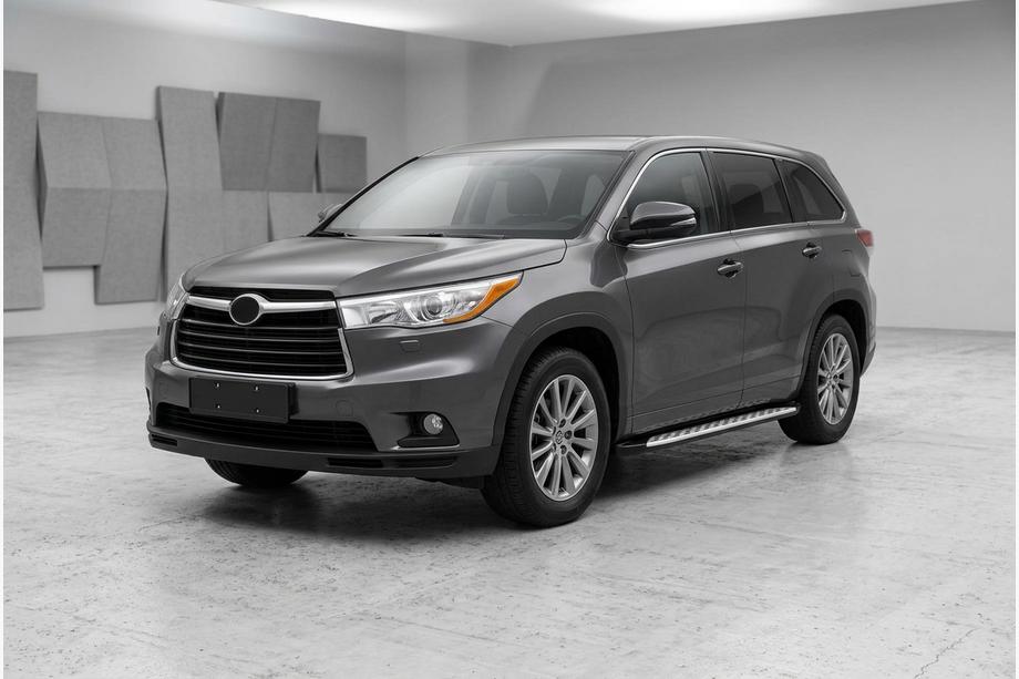 Toyota Highlander 2013–2019 Sidosteg Shining V1 (2 st, aluminium) Image