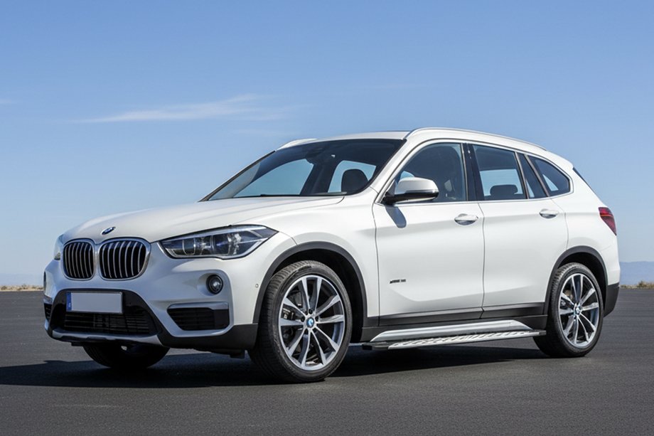 BMW X1 F48 2015–2022 Sidosteg Shining V1 (2 st, aluminium) Image