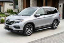 Honda Pilot 2015–2022 Sidosteg Shining V1 (2 st, aluminium) foto 1