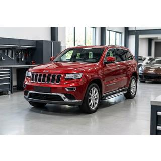 Sidosteg Shining V1 (2 st, aluminium) Jeep Grand Cherokee WK2 2010–2021 foto 1