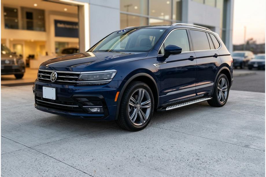 Volkswagen Tiguan 2016–2023 Sidosteg Shining V1 (2 st, aluminium) Image