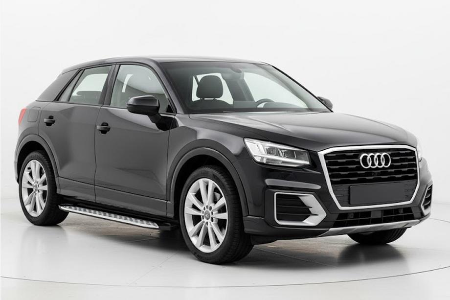 Audi Q2 2016– Sidosteg Shining V1 (2 st, aluminium) Image