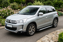 Citroen C-4 Aircross 2012–2017 Sidosteg Shining V1 (2 st, aluminium) foto 1