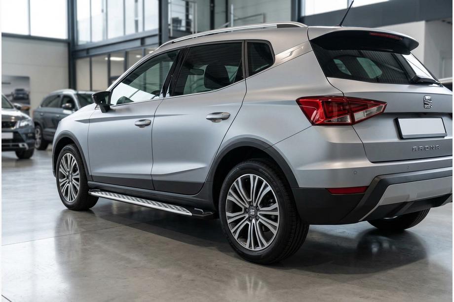 Seat Arona 2017– Sidosteg Shining V1 (2 st, aluminium) Image