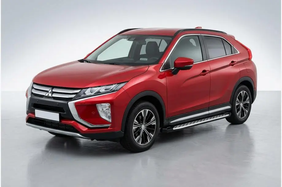 Mitsubishi Eclipse Cross 2017– Sidosteg Shining V1 (2 st, aluminium) Image