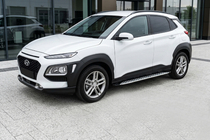 Hyundai Kona 2017–2023 Sidosteg Shining V1 (2 st, aluminium) foto 1