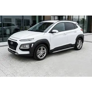 Sidosteg Shining V1 (2 st, aluminium) Hyundai Kona 2017–2023 foto 1