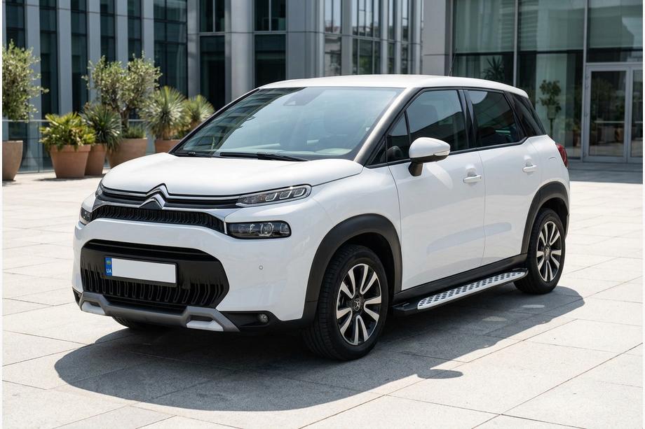 Citroen C-3 Aircross 2017–2024 Sidosteg Shining V1 (2 st, aluminium) Image