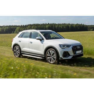 Sidosteg Shining V1 (2 st, aluminium) Audi Q3 2019–2025 foto 1