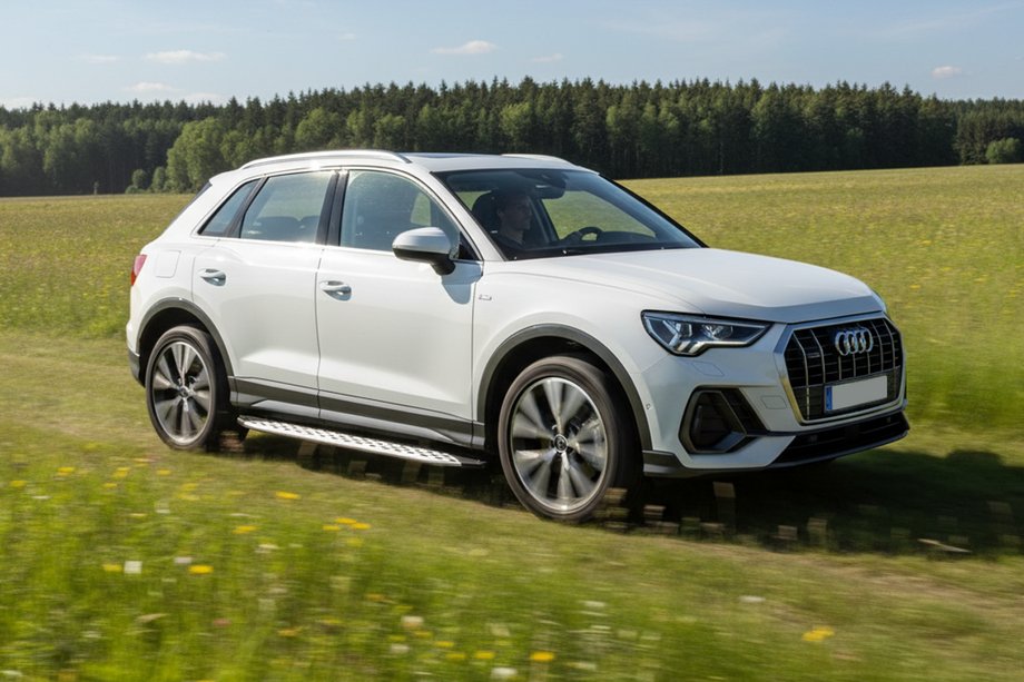 Audi Q3 2019–2025 Sidosteg Shining V1 (2 st, aluminium) Image