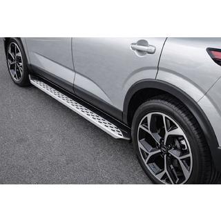 Sidosteg Shining V1 (2 st, aluminium) Nissan Qashqai 2021– foto 1