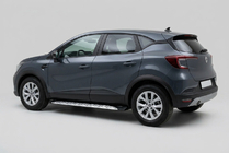 Renault Captur 2019– Sidosteg Shining V1 (2 st, aluminium) foto 1