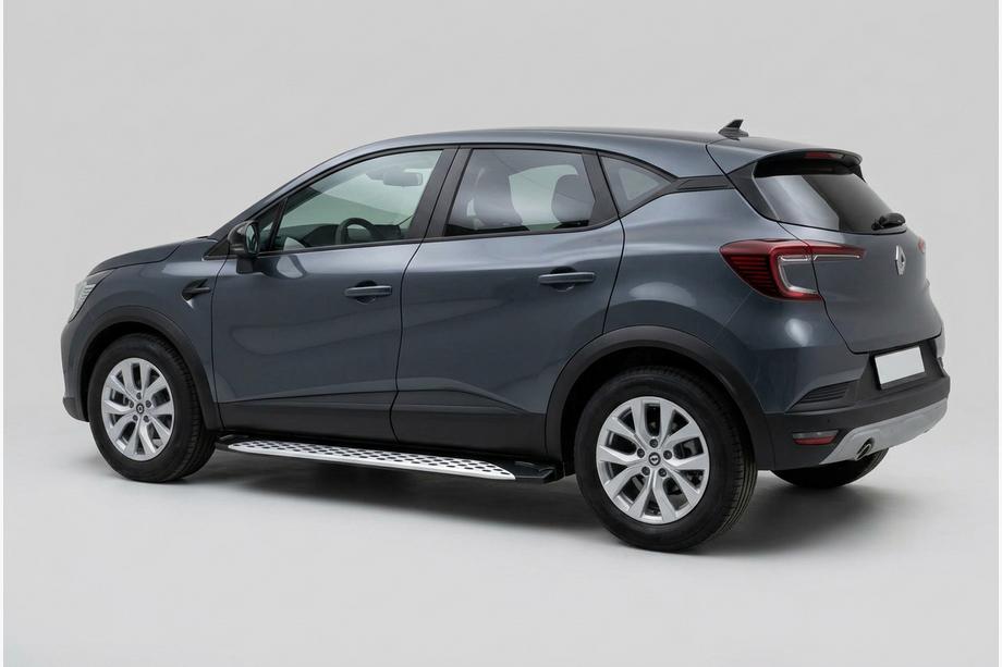 Renault Captur 2019– Sidosteg Shining V1 (2 st, aluminium) Image