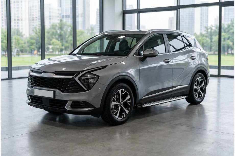 Kia Sportage 2021– Sidosteg Shining V1 (2 st, aluminium) Image